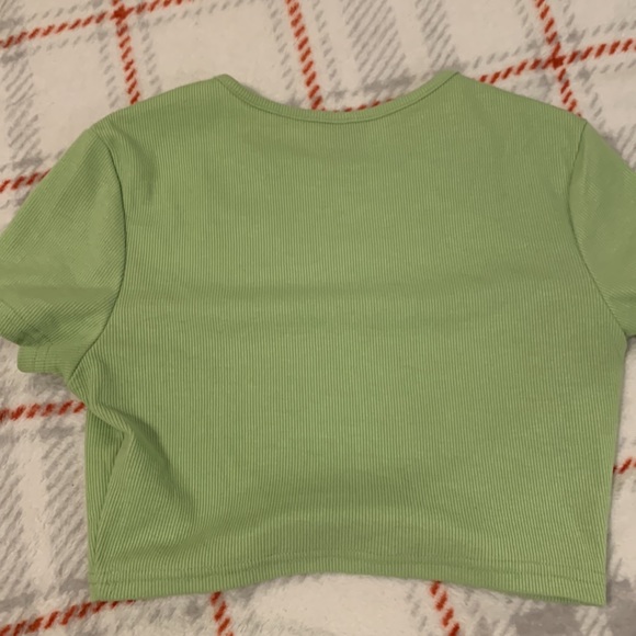 shein ribbed crop top - Picture 2 of 4